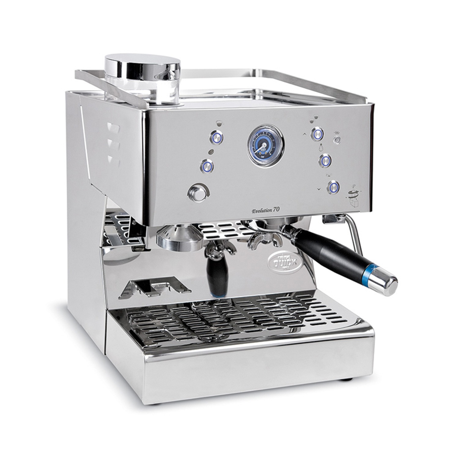 Quick Mill 3135 met geïntegreerde koffiemolen